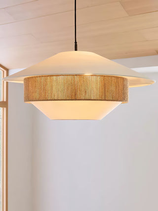 Solis Suspension Moderne en Tissu
