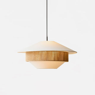 Solis Suspension Moderne en Tissu