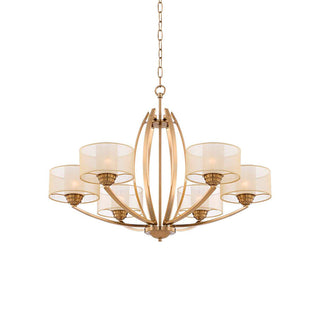 Lyvelus Postmodern Luxe Laiton Tissu Lustre
