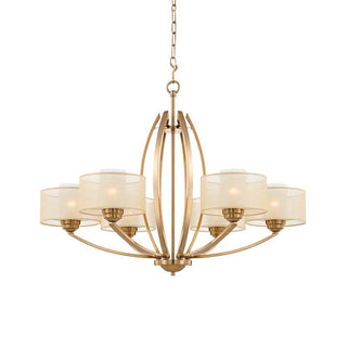 Lyvelus Postmodern Luxe Laiton Tissu Lustre