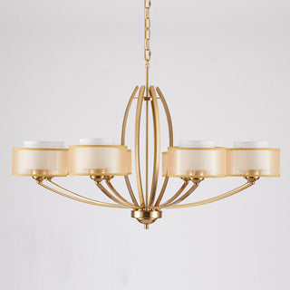 Lyvelus Postmodern Luxe Laiton Tissu Lustre