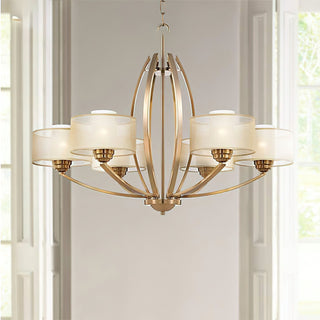Lyvelus Postmodern Luxe Laiton Tissu Lustre