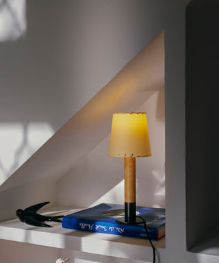 Stitched Table Lamp-Neutral Decor