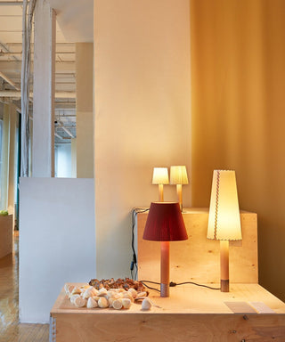 Stitched Table Lamp-Neutral Decor