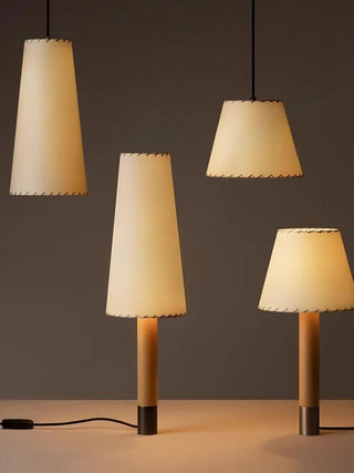 Stitched Table Lamp-Neutral Decor