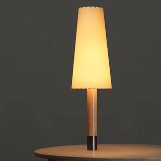 Stitched Table Lamp-Neutral Decor