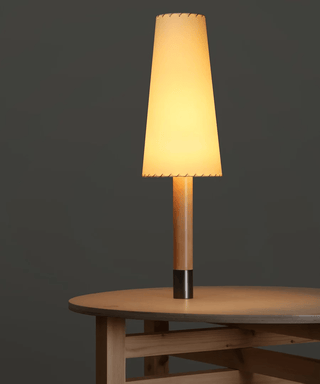 Stitched Table Lamp-Neutral Decor