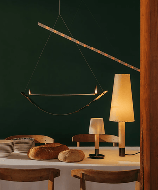 Stitched Table Lamp-Neutral Decor