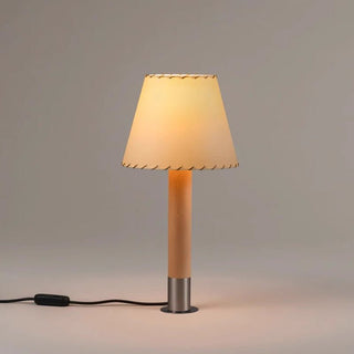 Stitched Table Lamp-Neutral Decor