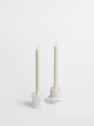 Stone Halo Candle Holder Set-Neutral Decor