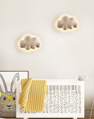 Stone Cloud Wall Light-Neutral Decor