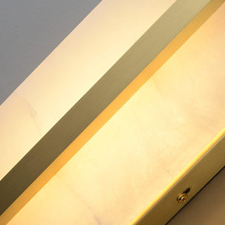 Calura Lampe Murale Double en Albâtre
