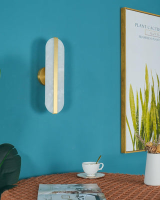 Calura Lampe Murale Double en Albâtre