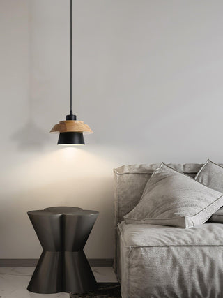 Nadro Lampe Suspendue Moderne en Bois