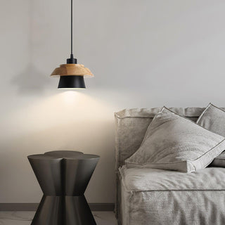 Nadro Lampe Suspendue Moderne en Bois