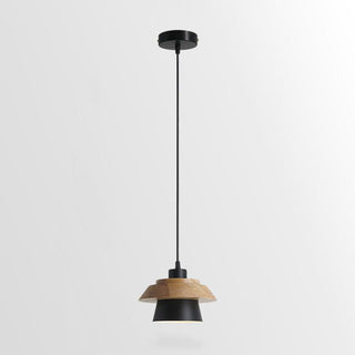 Nadro Lampe Suspendue Moderne en Bois