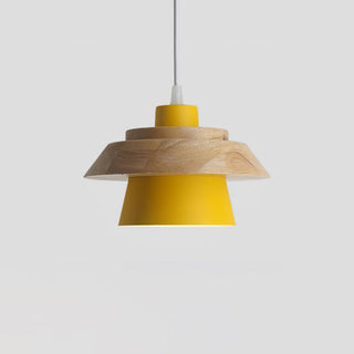 Nadro Lampe Suspendue Moderne en Bois