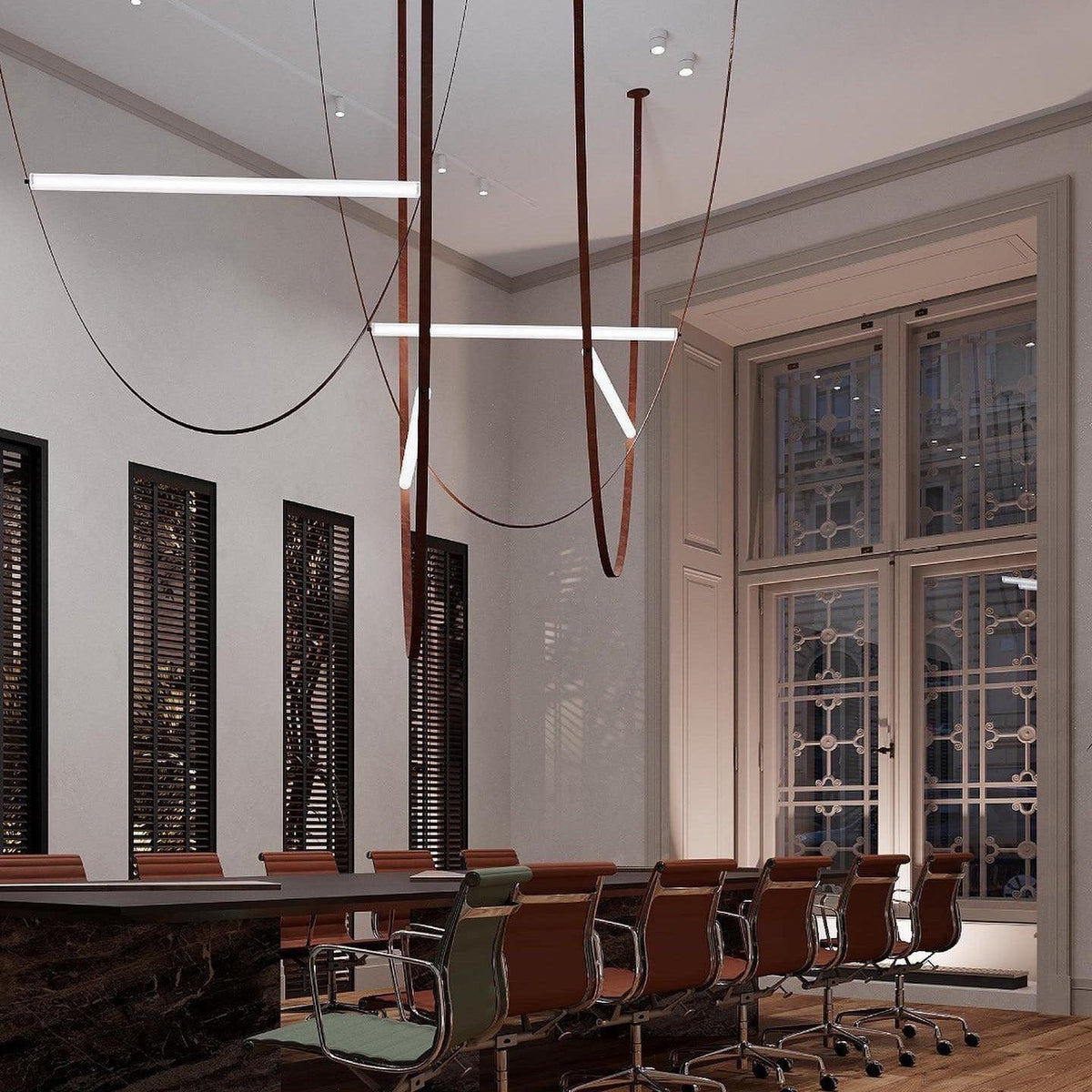 Tracer Belt Pendant Lamp-Neutral Decor