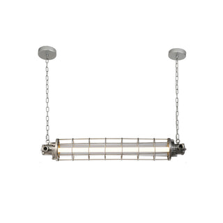 Ephael Moderne Ancien Minimaliste Tube Métal Suspension