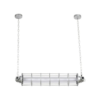 Ephael Moderne Ancien Minimaliste Tube Métal Suspension