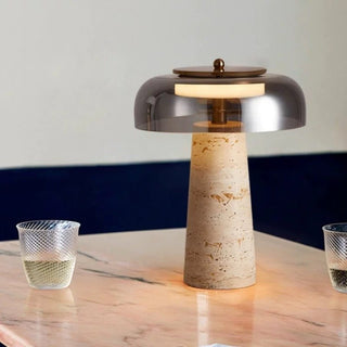 Strata Table Lamp-Neutral Decor