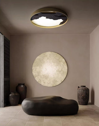 Lustra Plafonnier Bois Oriental Naturel