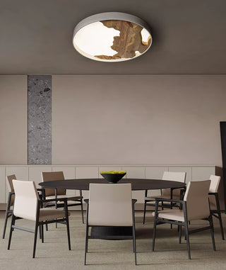 Lustra Plafonnier Bois Oriental Naturel