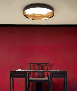 Lustra Plafonnier Bois Oriental Naturel