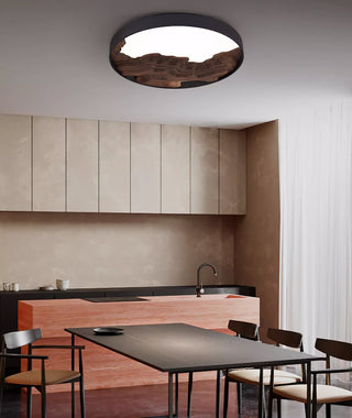 Lustra Plafonnier Bois Oriental Naturel