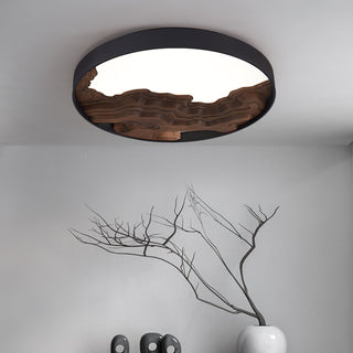 Lustra Plafonnier Bois Oriental Naturel