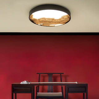 Lustra Plafonnier Bois Oriental Naturel