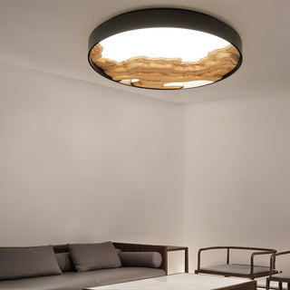 Lustra Plafonnier Bois Oriental Naturel