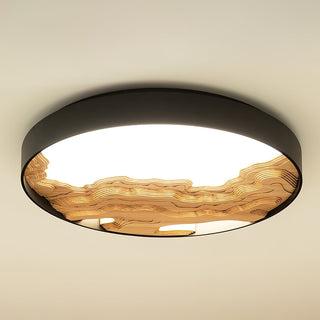 Lustra Plafonnier Bois Oriental Naturel