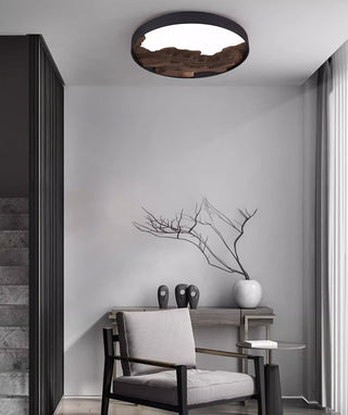 Lustra Plafonnier Bois Oriental Naturel