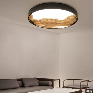 Lustra Plafonnier Bois Oriental Naturel