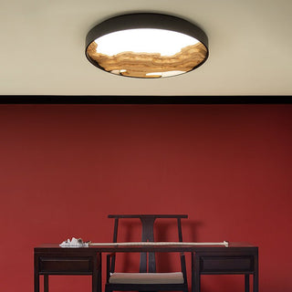Lustra Plafonnier Bois Oriental Naturel