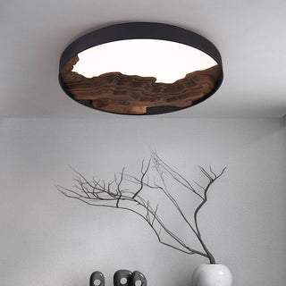 Lustra Plafonnier Bois Oriental Naturel