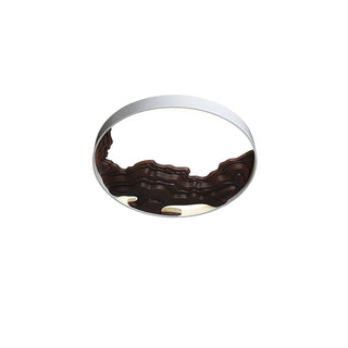Lustra Plafonnier Bois Oriental Naturel