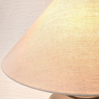 Striato Gradient Ceramic Table Lamp-Neutral Decor
