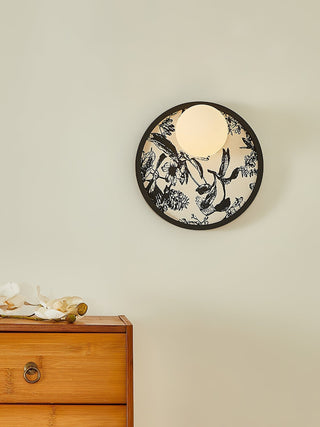 Sytala Orbit Toile d'Art Nordic Premium Applique Murale