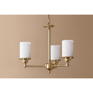 Idorara Postmodern Luxe Laiton Verre Lustre