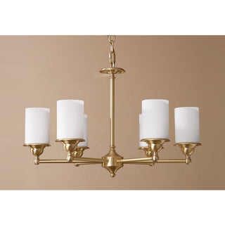 Idorara Postmodern Luxe Laiton Verre Lustre