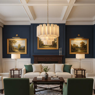 Stratum Ripple Chandelier-Neutral Decor