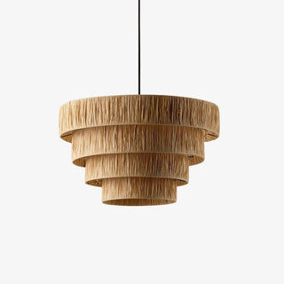 Thyra Suspension Paille Traditionnelle Rétro