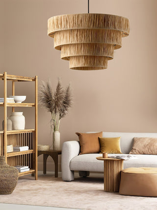 Thyra Suspension Paille Traditionnelle Rétro