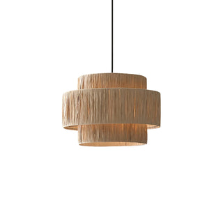 Thyra Suspension Paille Traditionnelle Rétro