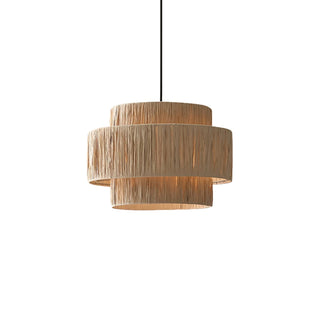 Thyra Suspension Paille Traditionnelle Rétro