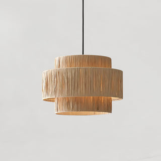 Thyra Suspension Paille Traditionnelle Rétro