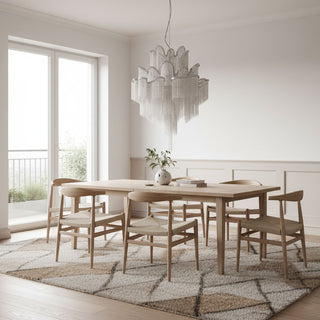 Stream Chain Chandelier-Neutral Decor
