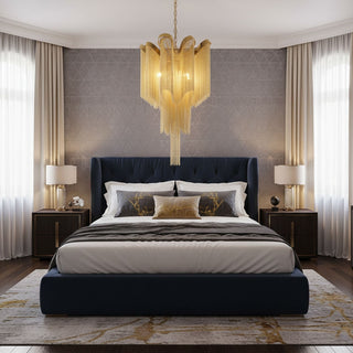 Stream Chain Chandelier-Neutral Decor